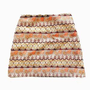 Loft Floral Brocade Mini Skirt, size 6P